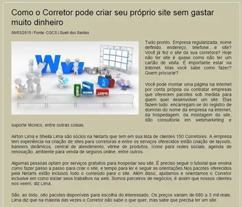 Artigo da NetArts na Revista CQCS